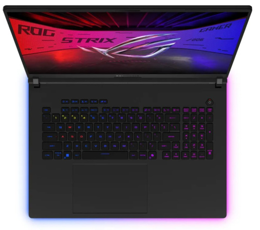 фото Ноутбук ASUS ROG Strix Scar 18 G835LXG-TQ530W 18" (Intel Core Ultra 9, 64Гб DDR5, SSD 1 Тб, GeForce RTX 5090, Windows 10 Домашняя) Черный [90NR0LF1-M00SN0]