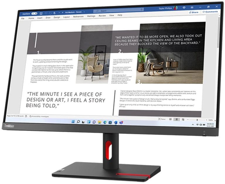 

Монитор 27" Lenovo ThinkVision S27i-30 63DFKAT4UK 1920x1080 LED, 16:9, IPS, 300cd, 1300:1, 4ms, 178/178, VGA, 2*HDMI, audio, 100Hz, tilt, VESA 100х100, ThinkVision S27i-30