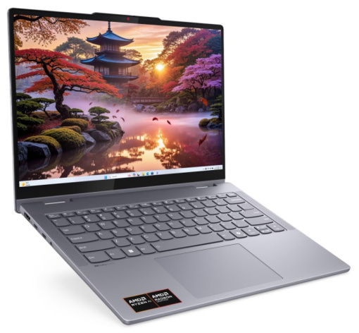 фото Ноутбук Lenovo IdeaPad 5 2-IN-1 14AKP10 14" (AMD Ryzen AI 300, 16Гб LPDDR5X, SSD 512 Гб, Radeon Graphics, Без ОС) Серый [83KT0056RK]