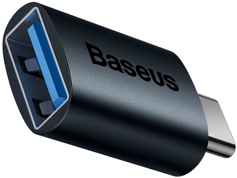 

Переходник Baseus ZJJQ000003 Ingenuity Series Mini OTG Type-C (M) to USB-A 3.1 (F) Blue, ZJJQ000003