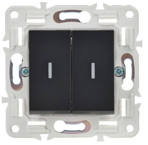 фото Переключатель двухклавишный  IEK SK-V22-1-10-K02 в Уфе