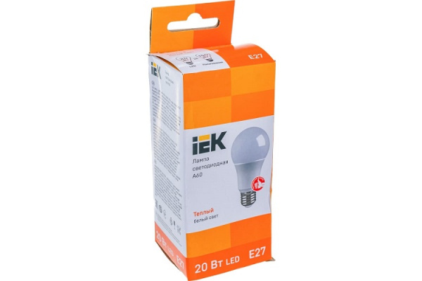 фото Лампа светодиодная IEK LLE-A60-20-230-30-E27 в Уфе