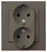 фото Розетка Ospel GP-2RS/40