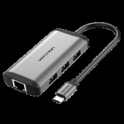 фото Концентратор Vention USB Type C 6 в 1