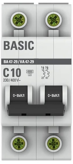 фото Автоматический выключатель  EKF mcb4729-2-10C в Челябинске