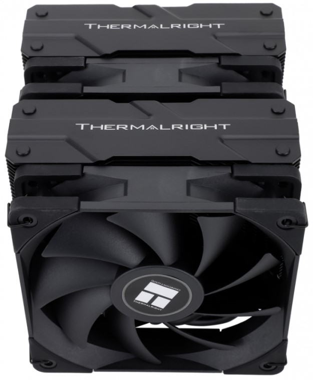 

Кулер Thermalright Peerless Assassin 120 PA120-BLACK LGA115x/2011/-3/2066/1200/1700/AM4/AM5 (2*120mm, 1550rpm, 66.17CFM, 25.6dBA, 4-pin PWM), Peerless Assassin 120