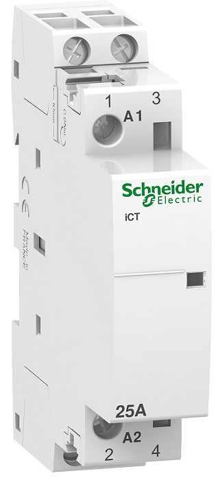 

Контактор модульный Schneider Electric A9C20532 2НО 220В АС 50Гц, A9C20532