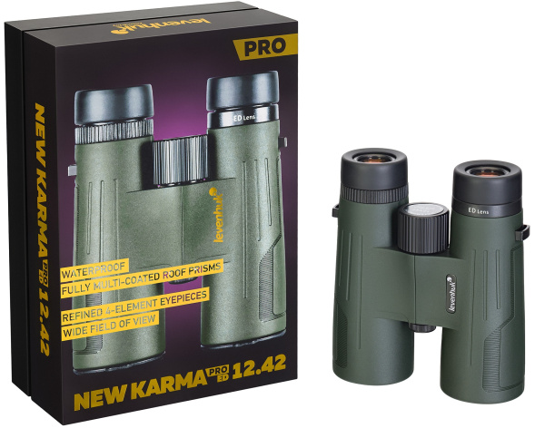 фото Бинокль  Levenhuk New Karma PRO ED 12x42 в Санкт-Петербургe