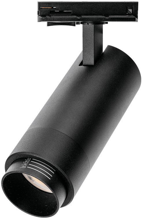 

Светильник светодиодный WOLTA WTL-15W/02B трековый 15Вт 4000К IP20 Чёрный, WTL-15W/02B