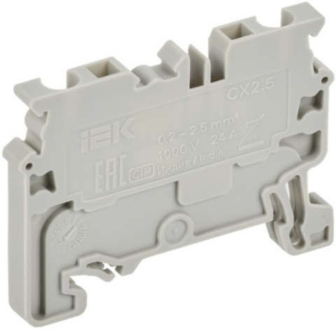 фото Клемма пружинная IEK AF-CT40-00-K03-002