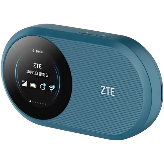 

Модем ZTE U10sPro 2G/3G/4G USB Wi-Fi +Router внешний темно-синий, U10sPro