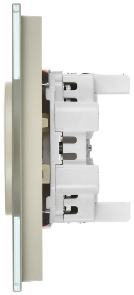 фото Розетка двухместная без заземления  IEK SK-R20-10-K10 в Ростове-на-Дону