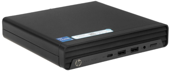 фото Компьютер HP Pro 400 Mini G9 (Intel Core i5 14500T (14/20; 1,7ГГц; 24Мб), 1.7ГГц, 16ГБ DDR5, SSD 512 Гб, Intel UHD Graphics, Не установлена) [CV9L4AT]