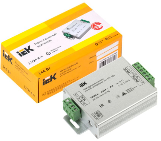 фото Усилитель IEK LSA-RGB-144-20-12-PRO в Краснодаре