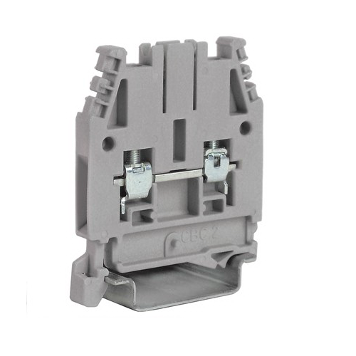 

Клеммный зажим DKC ZCBC02GR CBC.2GR(Ex), проходной, серый 2,5 кв.мм, "Quadro", ZCBC02GR