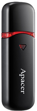 

Накопитель USB 2.0 64GB Apacer AP64GAH333B-1 AH333 черный, AP64GAH333B-1