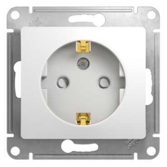 

Розетка Schneider Electric GSL000145 с заземлением со шторками, GSL000145