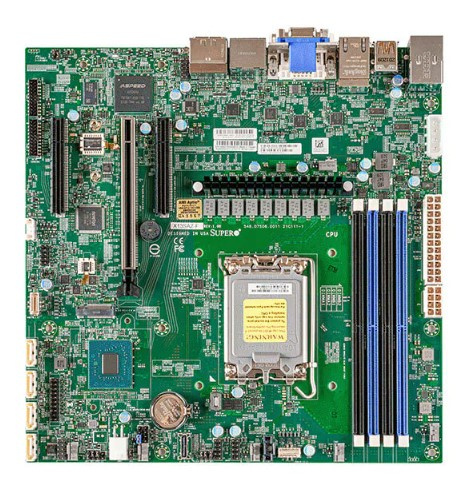 фото Материнская плата mATX Supermicro MBD-X13SAZ-F-B в Перми