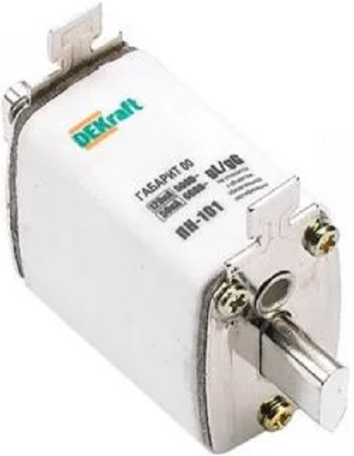 

Предохранитель DEKraft 21327DEK ножевой 33, габарит 00, 2А ПН-101, 21327DEK