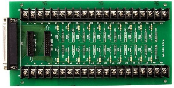 Изображение товара Плата ICP DAS DB-8125 для автоматизации, DIN-рейка, Modbus RTU TCP