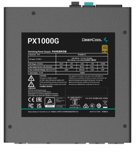 фото Блок питания ATX Deepcool PX1000G