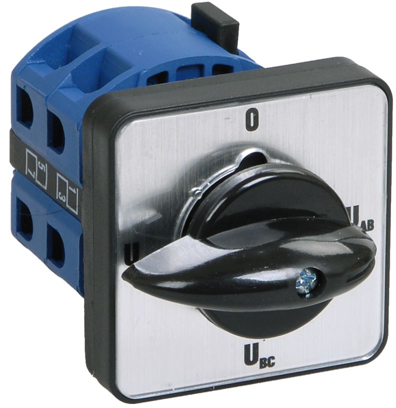 

Переключатель кулачковый IEK BCS13-025-1 ПКП25-13 /О 25А "0-1" 3Р/400В, BCS13-025-1