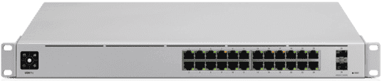 

Коммутатор Ubiquiti USW-Pro-24 UniFi Professional 24Port Gigabit Switch with Layer3 Features and SFP+, USW-Pro-24