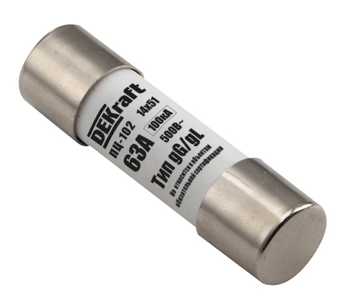 

Предохранитель DEKraft 21380DEK цилиндрический 40A 14x51 ПЦ-102, 21380DEK