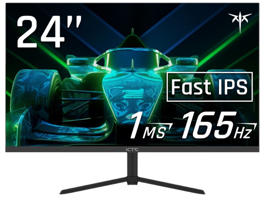 

Монитор 23,8" KTC H24T09P 1920x1080, ELED, 16:9, IPS, 300cd, 1000:1, 1ms(GTG ), 178/178, 2*DP, 2*HDMI, audio, 165Hz, Tilt, VESA 100x100, black, H24T09P