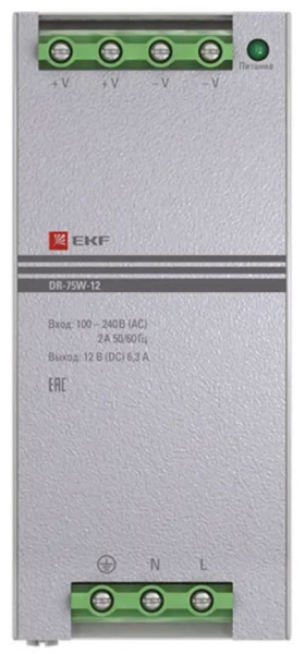 фото Блок питания  EKF dr-75w-12 в Красноярске