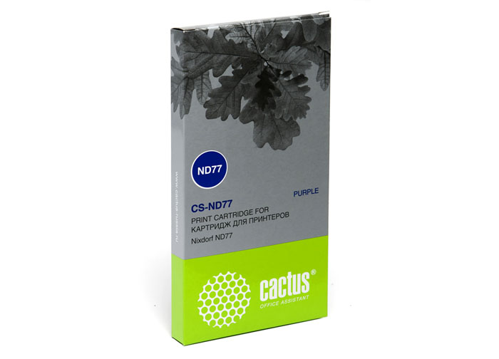 

Картридж Cactus CS-ND77 пурпурный для Nixdorf ND77 3000000 signs, CS-ND77