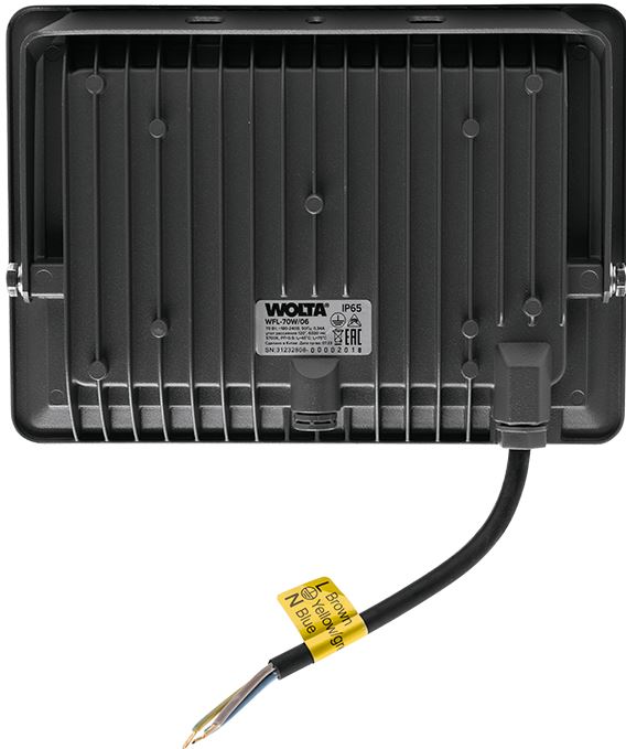 

Прожектор светодиодный WOLTA WFL-70W/06 70Вт 5700К IP65, WFL-70W/06