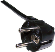 фото Кабель питания Lanmaster LAN-PP13/SHA-2.0-BK