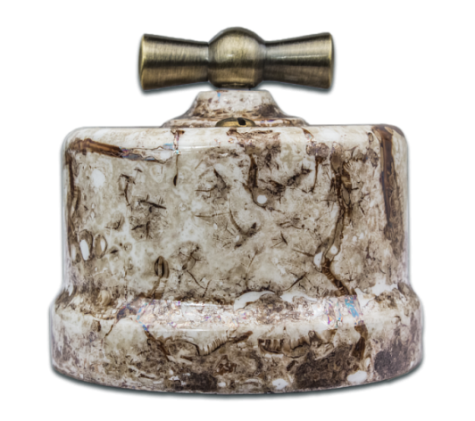 Изображение товара Выключатель Bironi B1-202-09 проходной мраморный