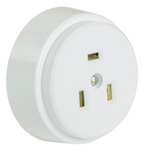 Изображение товара Розетка IEK ERP10-32-01-K01 для электроплит 32 А открытая установка