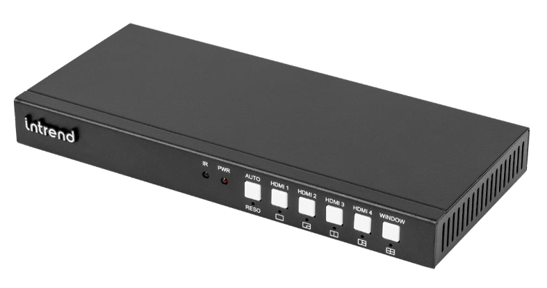 

Коммутатор презентационный INTREND УВСН.468364.041 HDMI 4x1, бесподрывный, с поддержкой многооконного режима, УВСН.468364.041