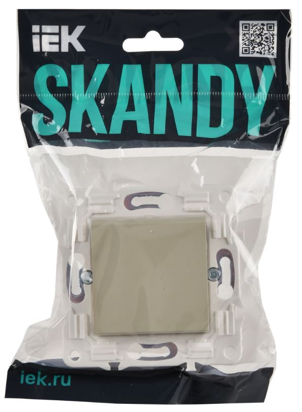 

Переключатель одноклавишный IEK SK-V12-0-10-K10 SKANDY 10А SK-V02B Бежевый, SK-V12-0-10-K10