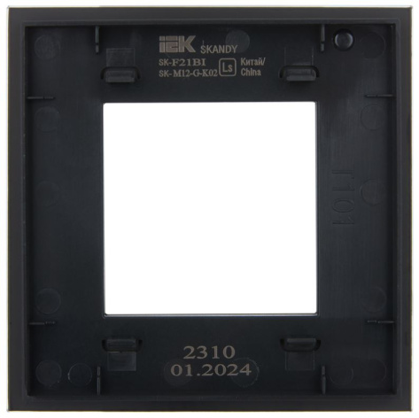 фото Рамка одинарная  IEK SK-M12-G-K02 в Уфе
