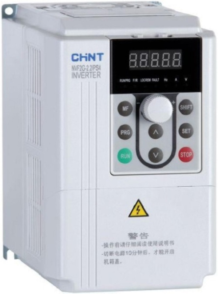 Изображение товара Преобразователь частоты CHINT 639028 2.2 кВт для асинхронных двигателей