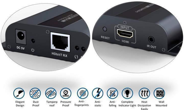 фото Удлинитель HDMI LENKENG LKV383-RX в Екатеринбурге