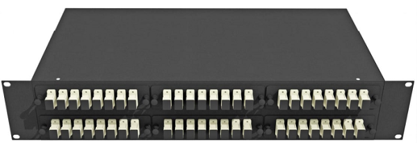 фото Кросс оптический стоечный  TopLAN КРС-Top-2U-48SC/U-OM2-BK в Омске