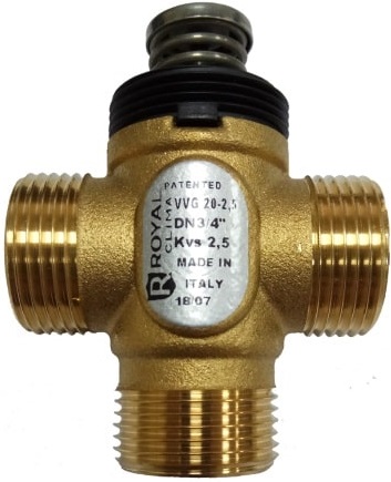

Клапан Royal Clima VVG 15-1,6 VMX13PPS94 трехходовой, VVG 15-1,6