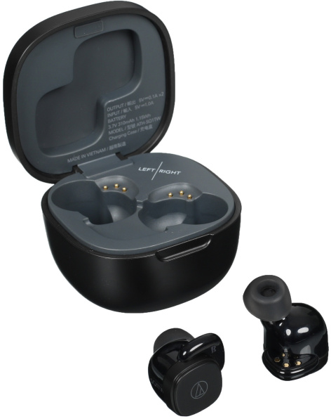 фото Наушники внутриканальные Audio-Technica ATH-SQ1TW black в Казани