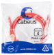фото Кабель патч-корд U/UTP 6 кат. 3м Cabeus PC-UTP-RJ45-Cat.6-3m-RD