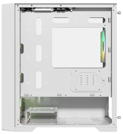 

Корпус mATX Powercase Mistral Micro X4W CMMXW-L4 белый, без БП, боковая панель из закаленного стекла, 4х 120mm 5-color fan, 2*USB 2.0, 1x USB 3.0, Mistral Micro X4W