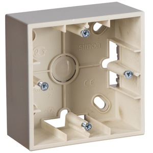 

Коробка Simon 1590751-034 Simon 15 Шампань 1-я для наружного монтажа, 1590751-034