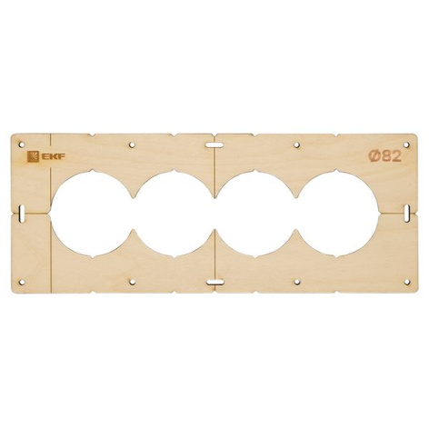 фото Комплект шаблонов для подрозетников EKF sh-d82-k в Санкт-Петербургe