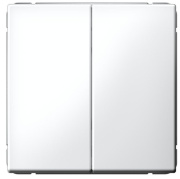 фото Выключатель двухклавишный Systeme Electric GAL001317