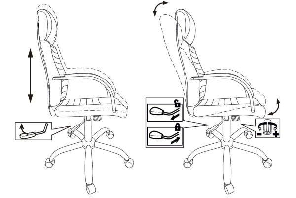 фото Кресло  Бюрократ T-8010SL/BLACK в Красноярске