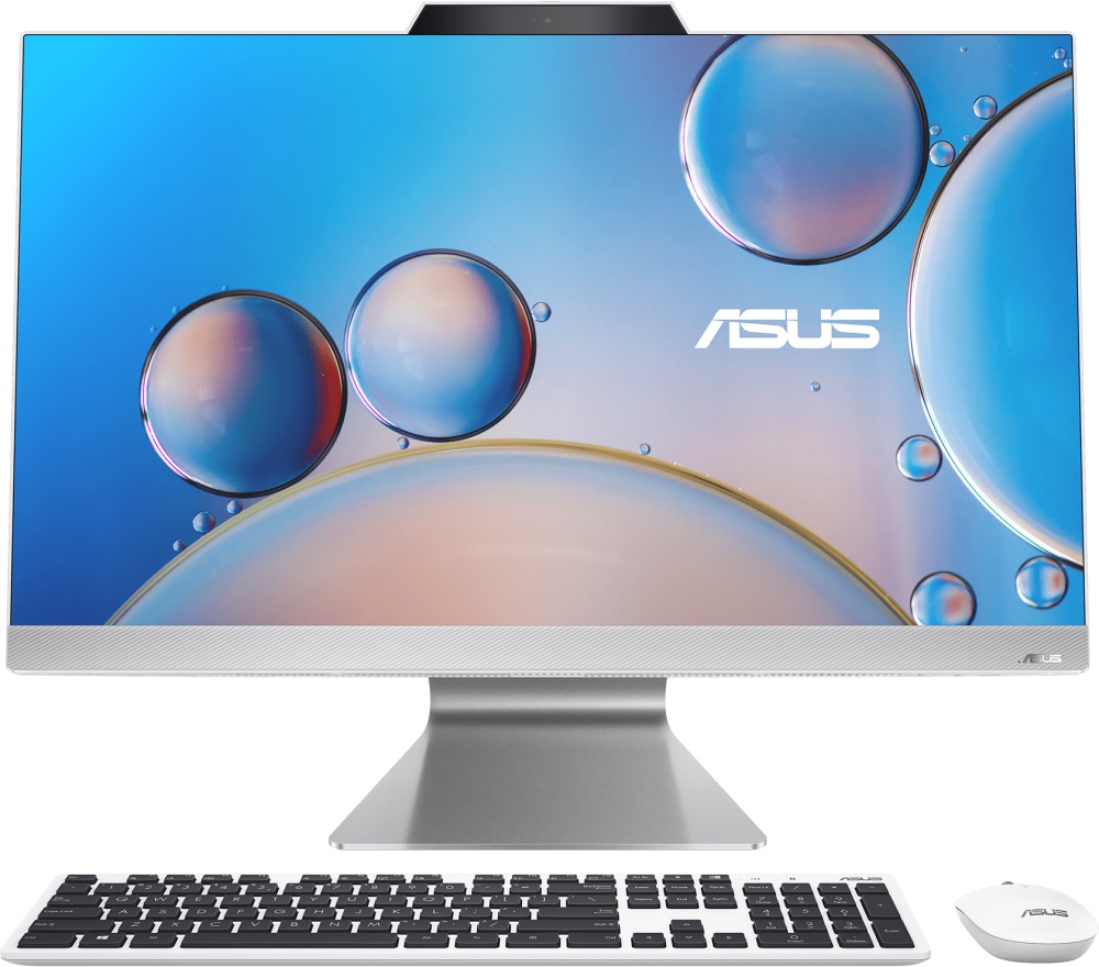 

Моноблок 27'' ASUS F3702WFA-WPE0050 90PT03M1-M00D50 Ryzen 5 7520U/16GB/512GB/1920x1080/wireless kbd/wireless mouse/GbitEth/WiFi/BT/cam/noOS/white, F3702WFA-WPE0050
